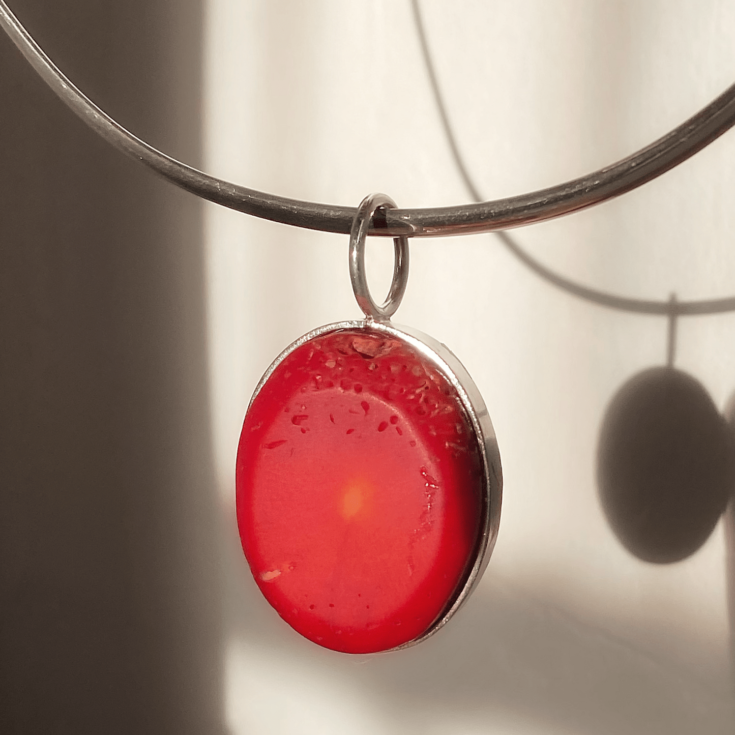 Colgante de Coral y Plata - GRANATE 27