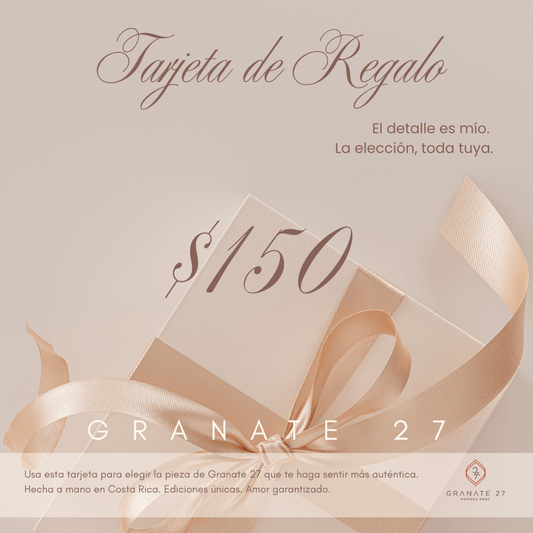 Tarjeta de Regalo - GRANATE 27