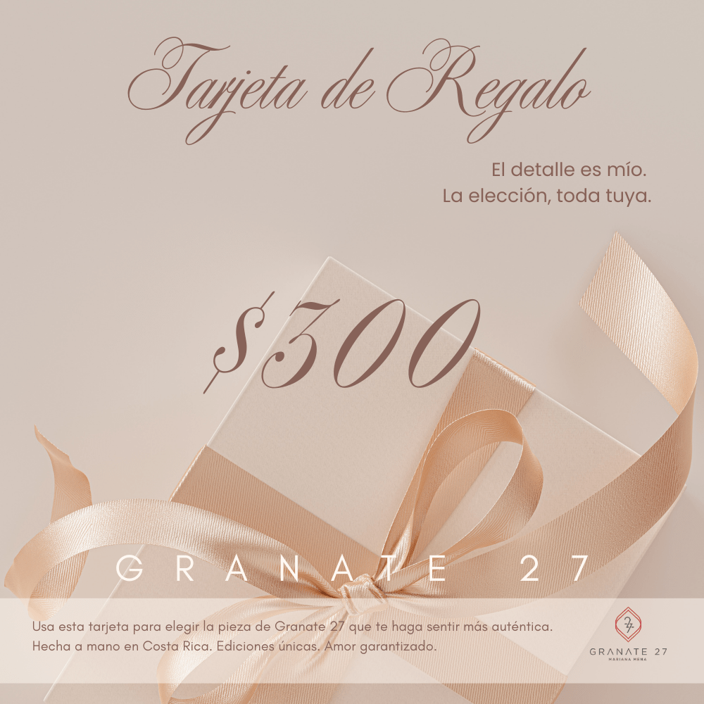 Tarjeta de Regalo - GRANATE 27