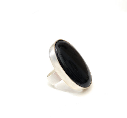 Anillo de Plata y Ónix - GRANATE 27