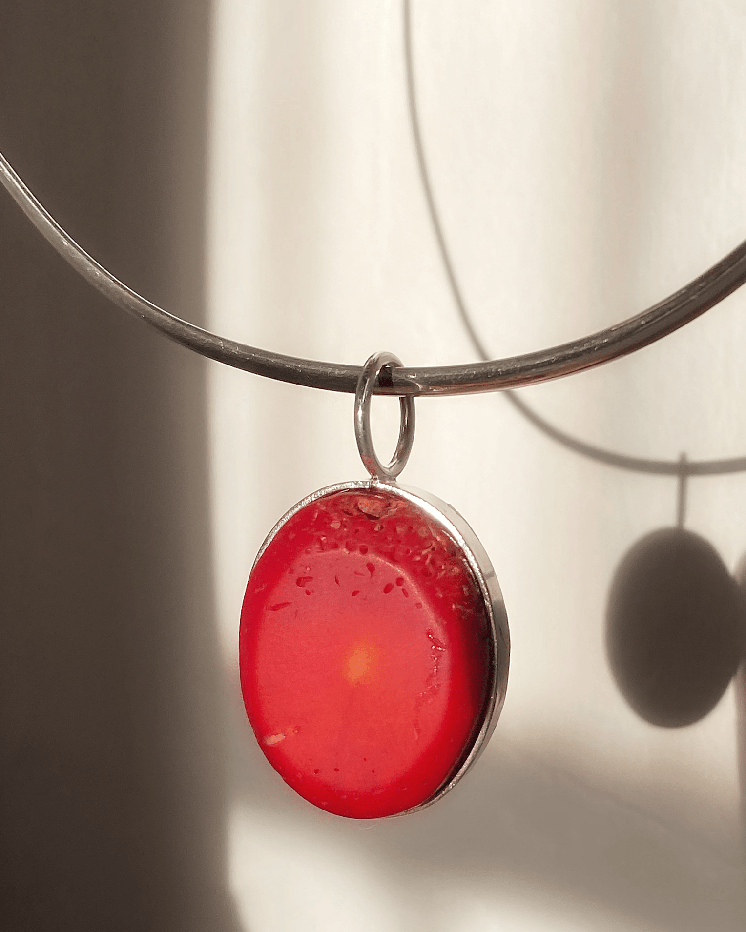 Colgante de Coral y Plata - GRANATE 27