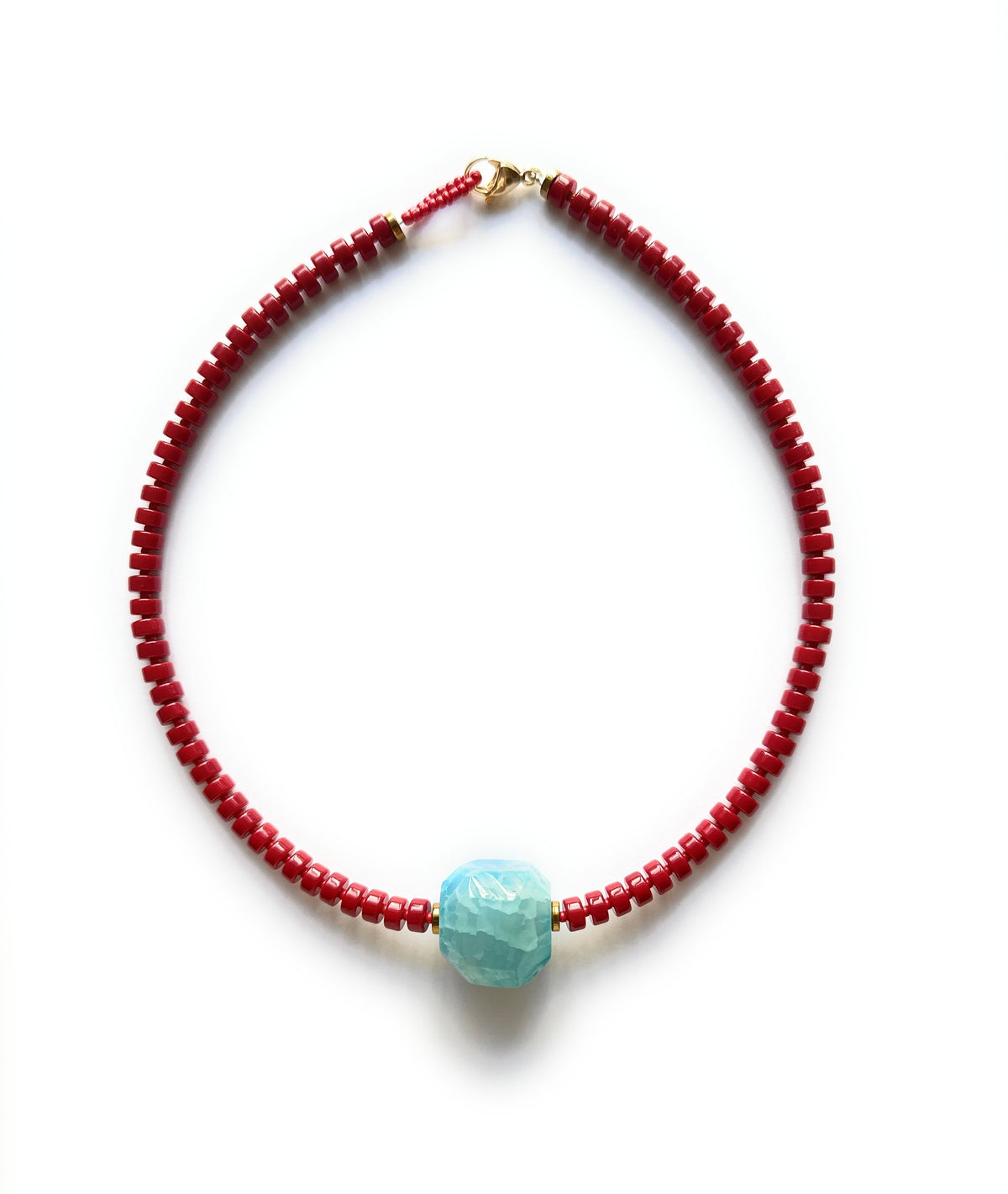 Collar Rojo COLOR POP - GRANATE 27