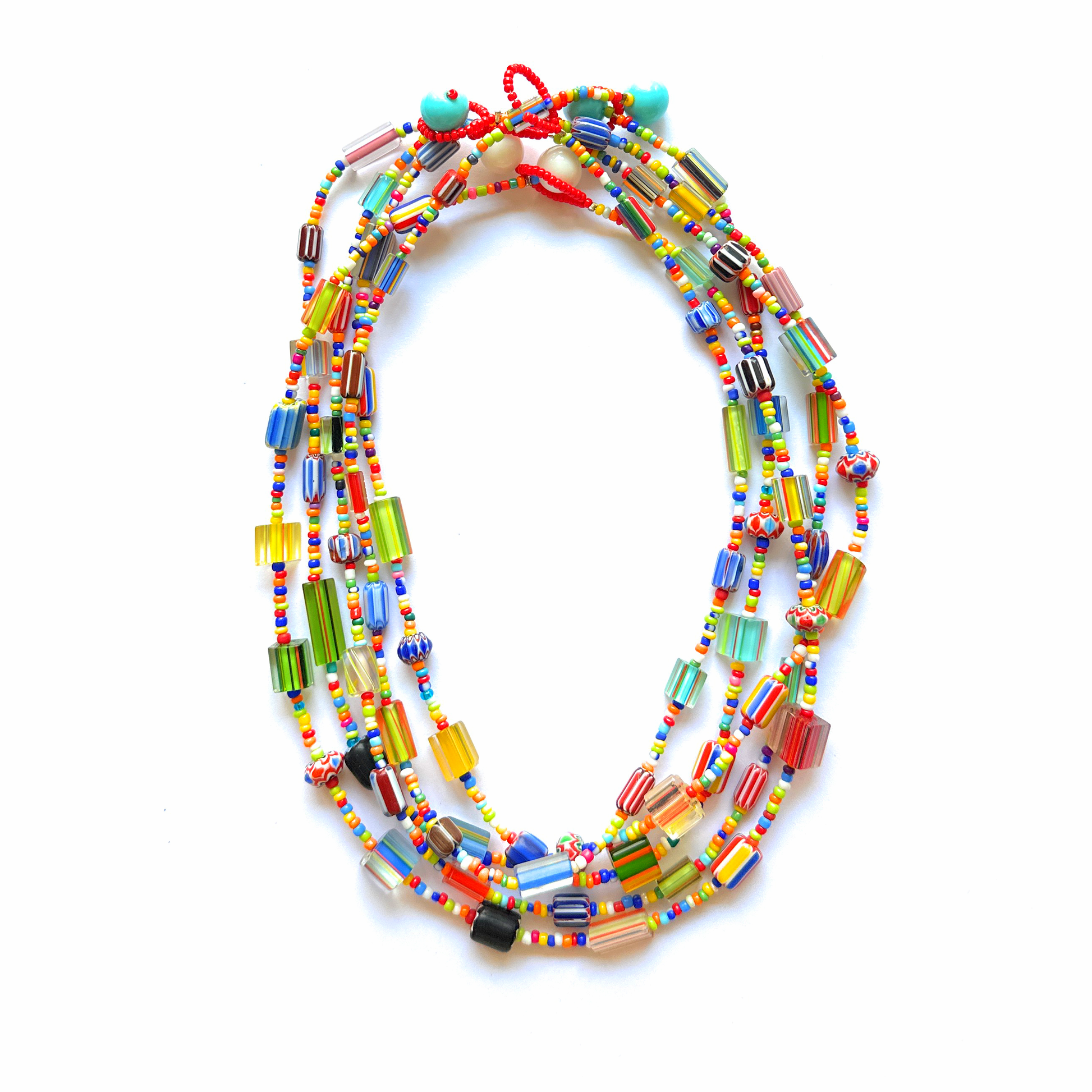 COLOR POP | Collar Layered Glass - GRANATE 27