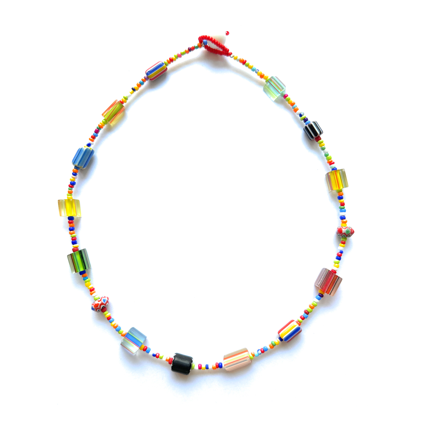 COLOR POP | Collar Layered Glass - GRANATE 27