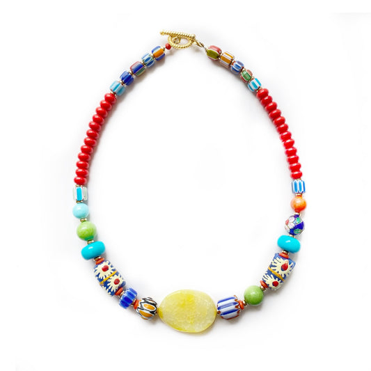 Collar Multicolor Inspiración Verano - GRANATE 27